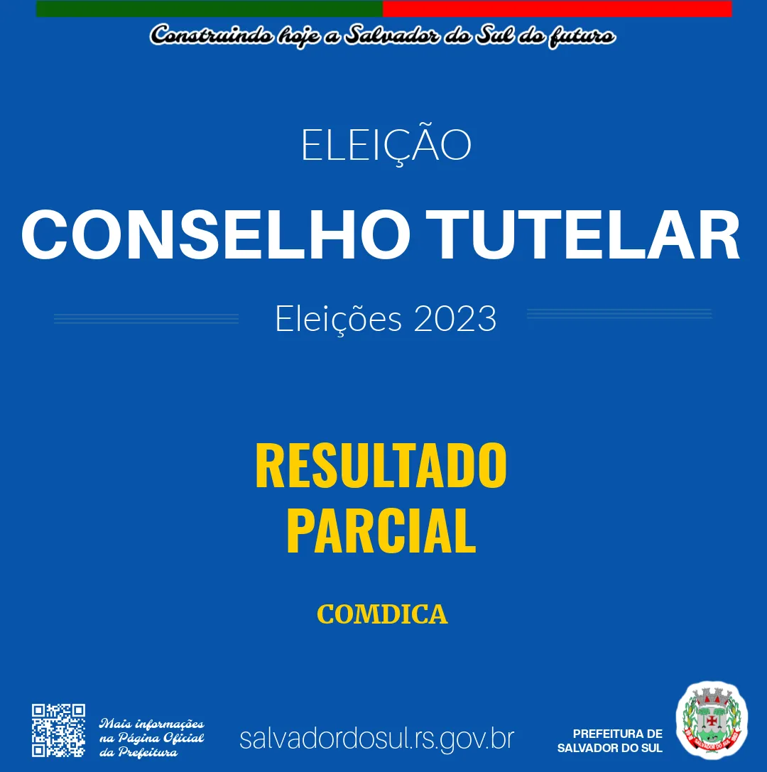 Eleições do Conselho Tutelar de Salvador do Sul