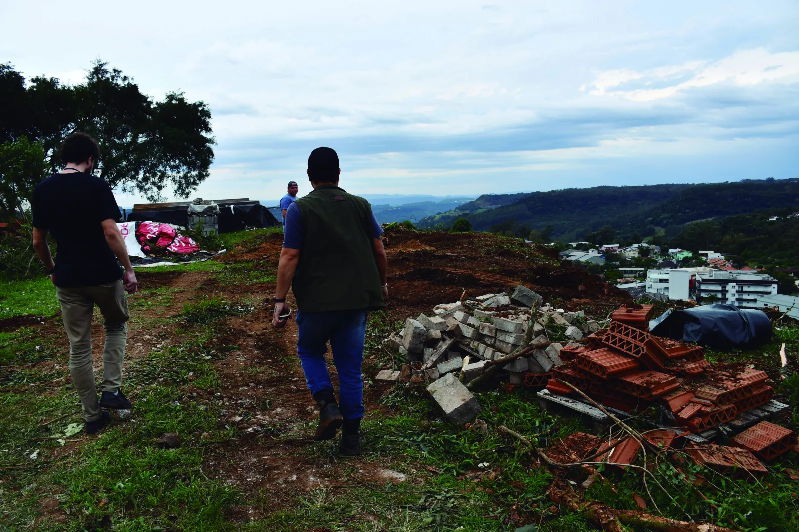 Laudo geolgico revela riscos de deslizamentos em Salvador do Sul