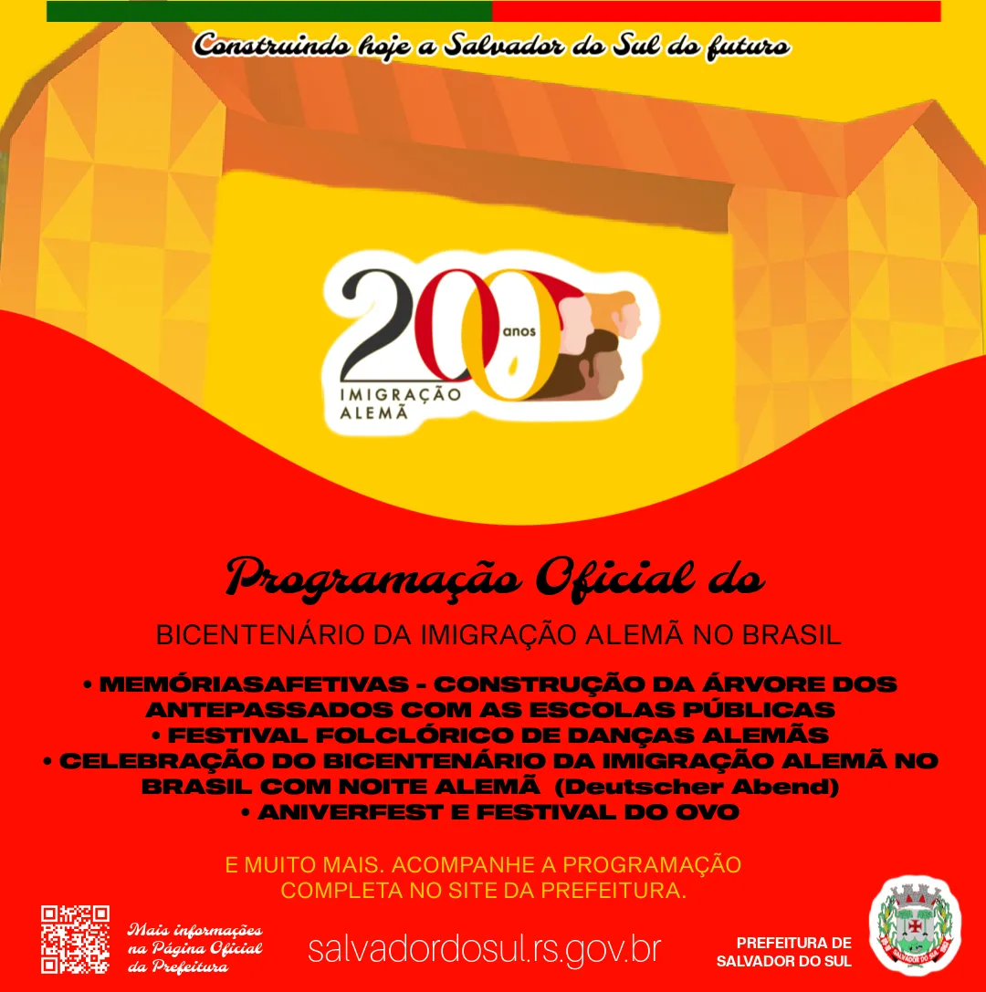 Prefeitura apresenta programao do bicentenrio da imigrao alem no municpio 